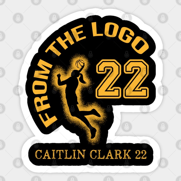 caitlin clark 22 Sticker by Folke Fan Cv